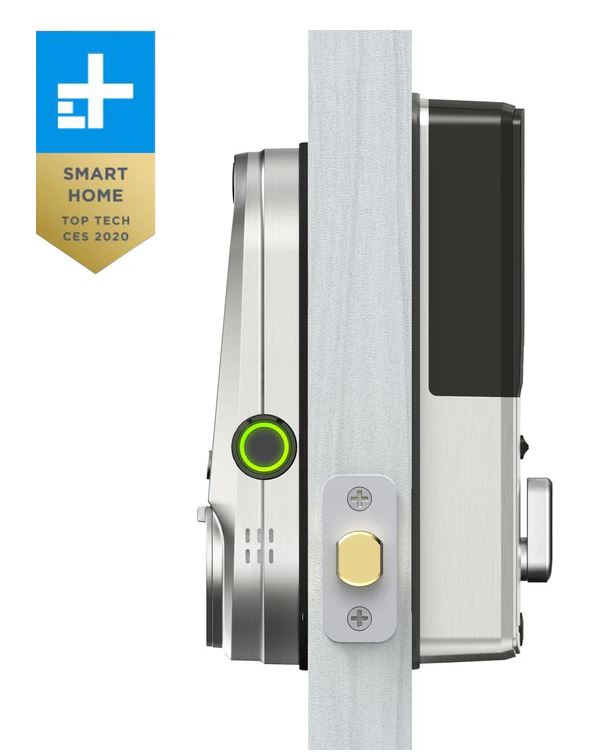 Lockly Vision™ 智能視像門鎖(PGD798)|平頭鎖
