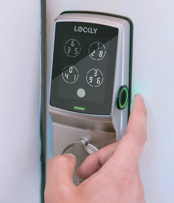 Lockly Secure Plus 智能門鎖(PGD728F)|平頭鎖