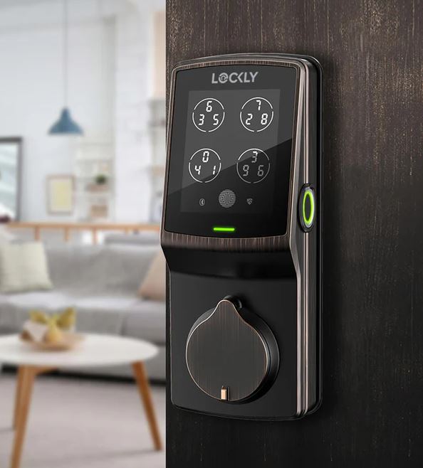 Lockly Secure Plus 智能門鎖(PGD728F)|平頭鎖