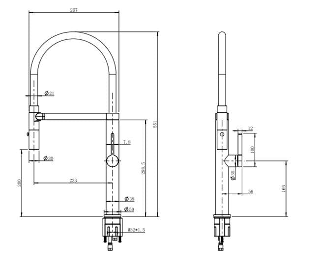 意大利 Bellini 水龍頭 16099 星盆龍頭連磁石托架
