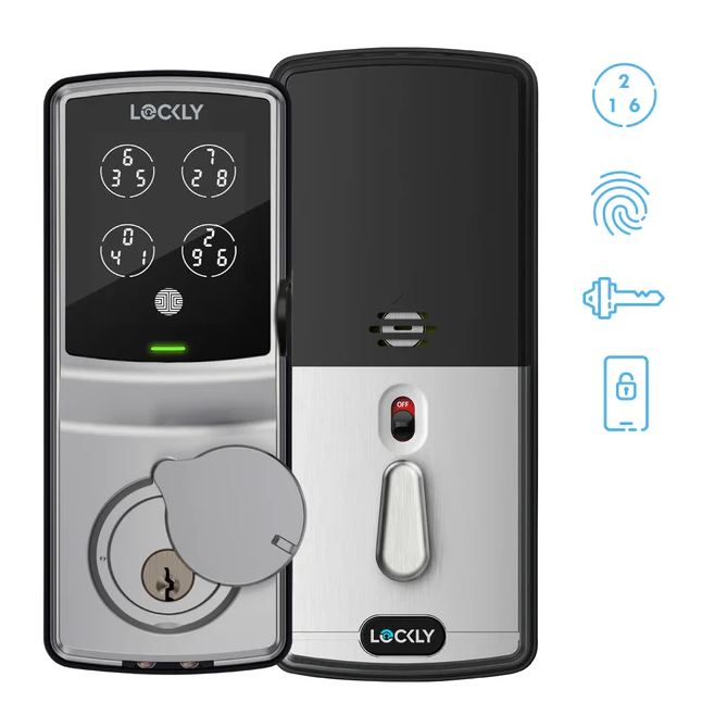 Lockly Secure Plus 智能門鎖(PGD728F)|平頭鎖