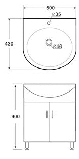 意大利 Bellini 盆櫃 2901A