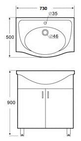 意大利 Bellini 盆櫃 2971