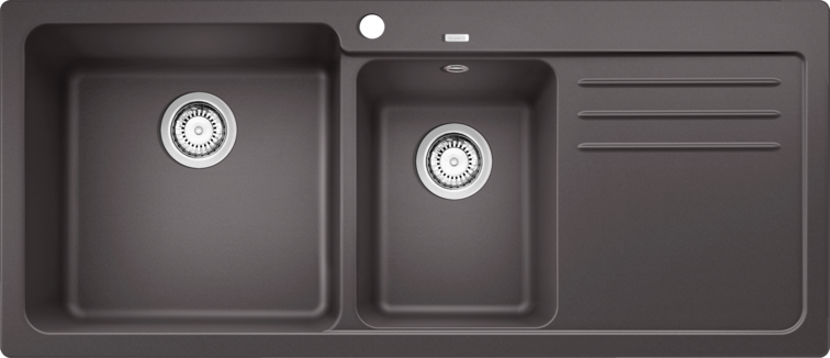 BLANCO NAYA 8 S Granite composite sink in SILGRANIT® PuraDur®II 花岡岩石盤