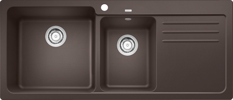 BLANCO NAYA 8 S Granite composite sink in SILGRANIT® PuraDur®II 花岡岩石盤