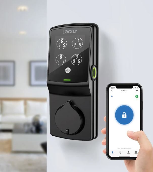 Lockly Secure Plus 智能門鎖(PGD728F)|平頭鎖