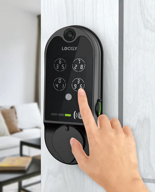 Lockly Vision™ 智能視像門鎖(PGD798)|平頭鎖