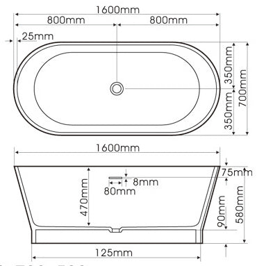 意大利 Bellini 浴缸 石缸 BU-J24