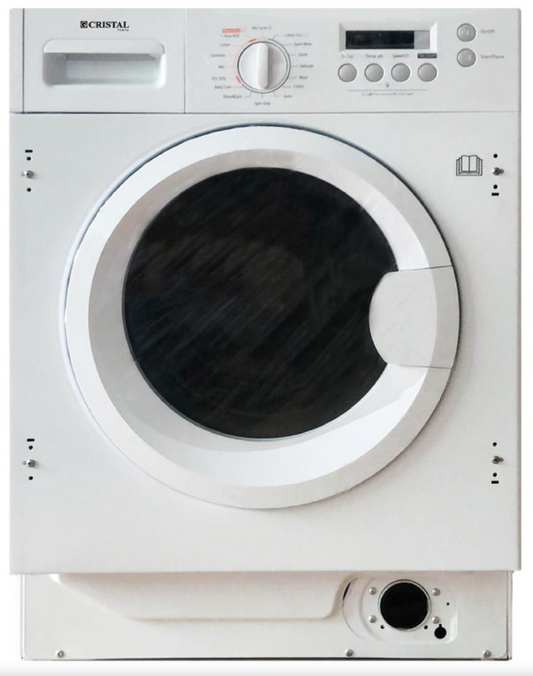 Cristal 尼斯 WD1460FMW 8.0/6.0公斤 1400轉 嵌入式洗衣乾衣機