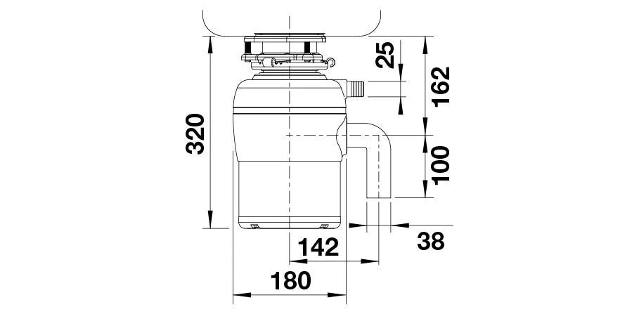 BLANCO FWD Lite 廚餘處理器