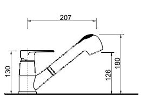 意大利 Bellini 水龍頭 LN0659/0 拉出星盆龍頭
