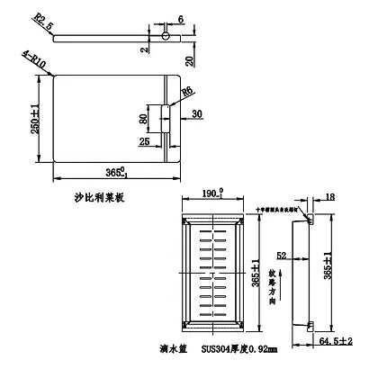 Richford RK6061 不鏽鋼鋅盤