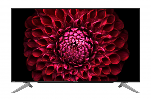 SHARP 60吋4K 超高清智能電視 4T-C60DL1X包座枱安裝 (原裝行貨)