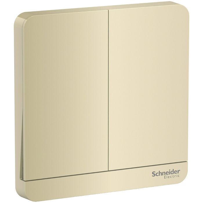 Schneider Electric - 施耐德電氣 - AvatarOn 奐尚 16AX 兩位單控開關掣連LED指示燈