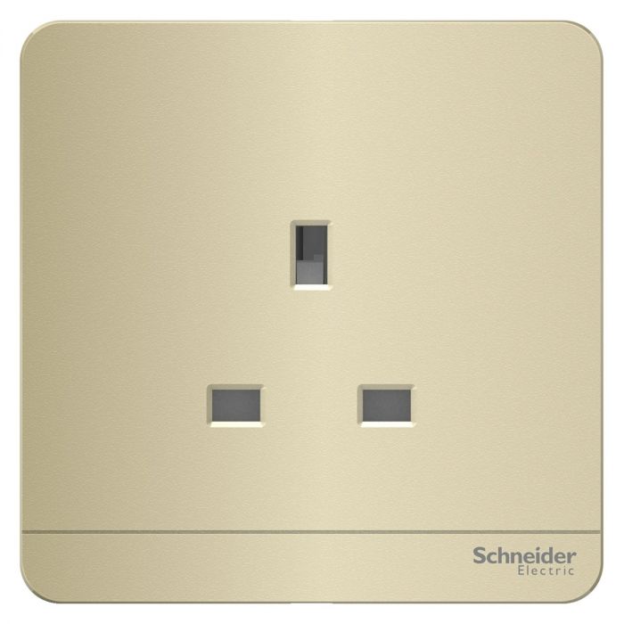 Schneider Electric - 施耐德電氣 - AvatarOn 奐尚 13A 單位連保護門插座