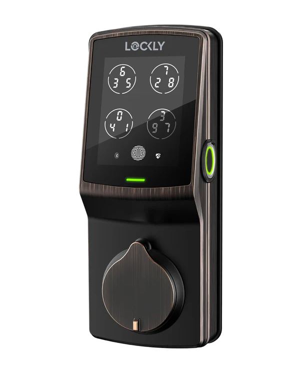 Lockly Secure Plus 智能門鎖（PGD728F）｜平頭鎖