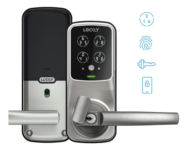 Lockly Secure Plus 智能門鎖（PGD628F） | 斜舌鎖