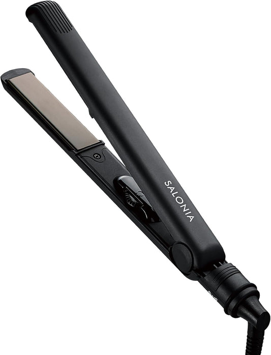 日本 Salonia SL-004S Straight Hair Iron 黑色夾髮器  Black